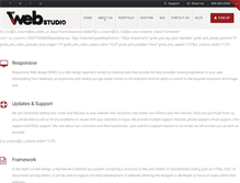 Tablet Screenshot of 1stwebstudio.com